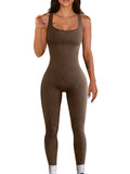 Women’s Suspender Tank Top & Tights Set | Bodycon 2-Piece Activewear | Trendy High-Waist Suspender Leggings Set | High-Sense Streetwear Yoga Outfit | 2026 Athleisure Fashion Set